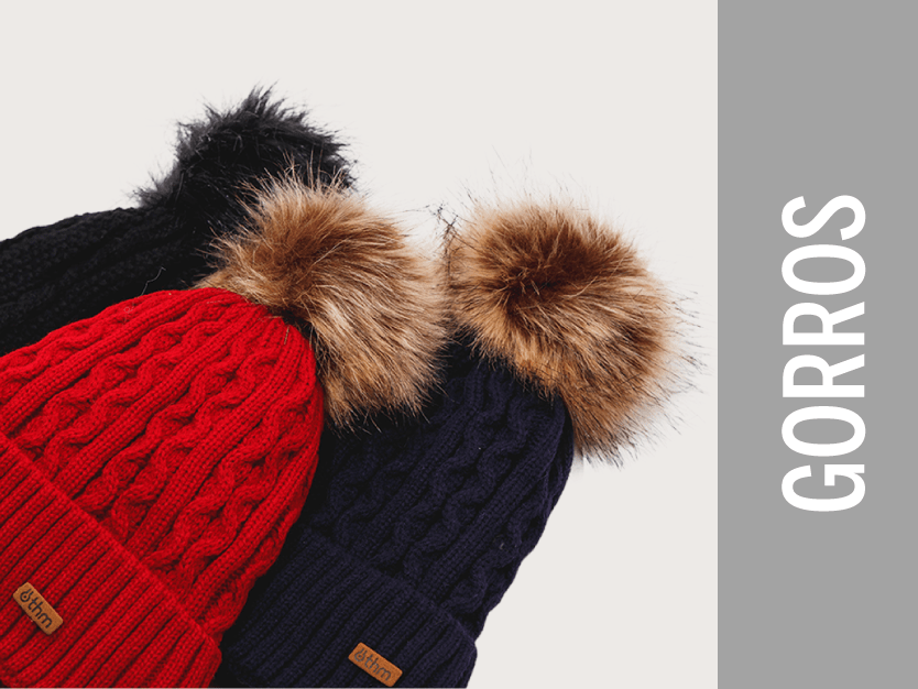 Accesorios THM, guantes y pasamontañas para protegerte del frío.