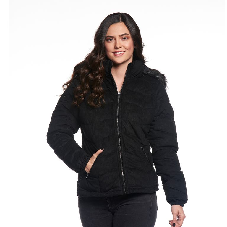 chaqueta reversible mujer