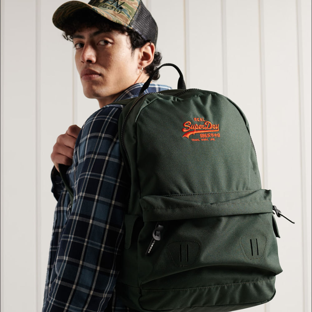Morral No Portatil Para Hombre Vintage Logo Montana Superdry - thermos