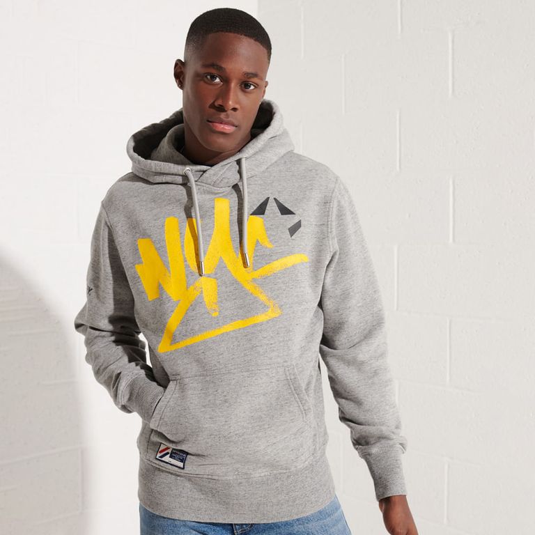 Buzo Hoodie Cerrado Para Hombre Strikeout Hood Superdry 37870 - thermos