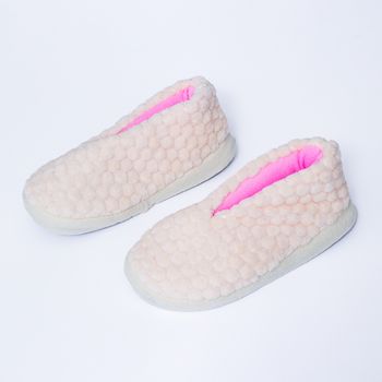 SLIPPERS-COMFY-SOFT-MUJER-BEIGE