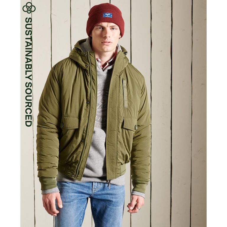 Chaqueta Padded Para Military Everest Bomber Superdry 46653 - thermos