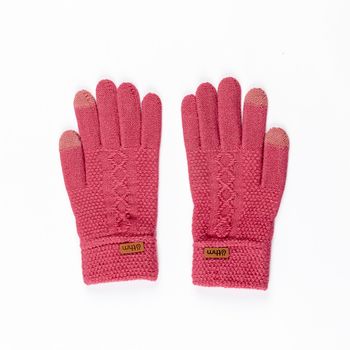 Guante-Touch-Knitted-Heat-THM-Salmon