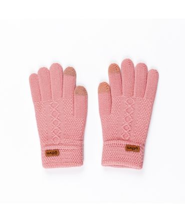 Guante-Touch-Knitted-Heat-THM-Rosado