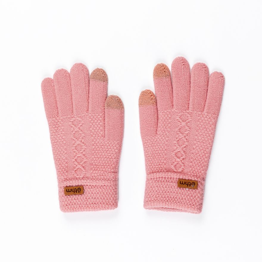 Guante-Touch-Knitted-Heat-THM-Rosado