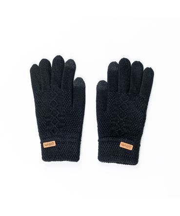 Guante-Touch-Knitted-Heat-THM-Negro