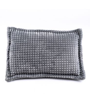 Almohada-Thermosoft-Sherpa-THM-Gris-Frontal